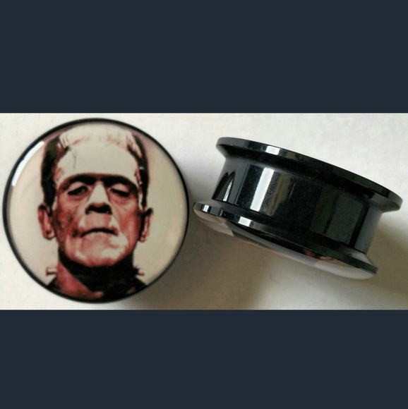 Jewelry - 5/$13 4mm (6 gauge) Frankenstein Plugs
